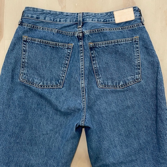 Everlane Women’s Size 33 Ankle Curvy 90’s Cheeky Straight Jeans Northridge Wash - Picture 9 of 16
